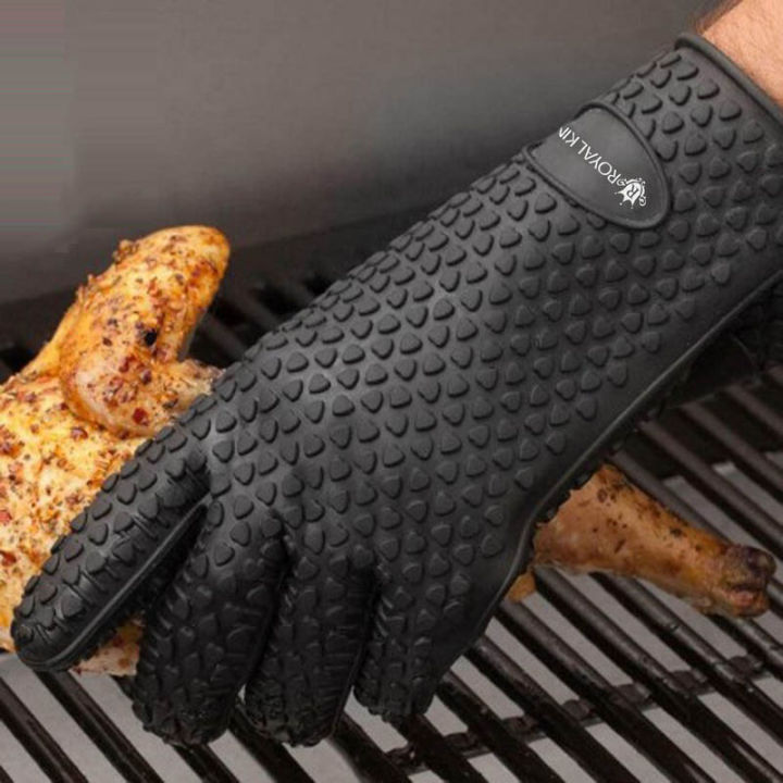 Cooking Mitts - Silicone Oven Mitts For Oven, Microwave, Stove - Versatile  And Safe, Easy To Clean,heat Resistant Non-slip Kitchen Gloves For Baking.