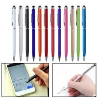 5Pcs 2 In 1 Mobile Phone Tablet Touch Toothpick Pen Touch Screen Stylus Pen + Ballpoint Pen Dual-use Handwriting Dual-end Pen Stylus Pens