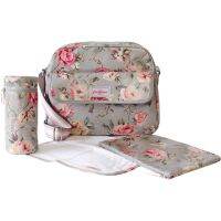 มาใหม่ Cath Kidstons กันน้ำ Crossbody แม่กระเป๋า36x29x13cm