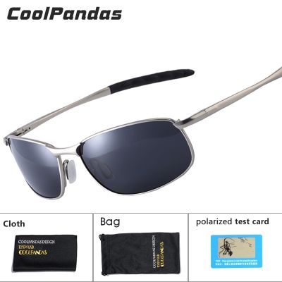 CoolPandas 2022 Polarized Sunglasses Men Brand Designer Small lens Sunglass Mens Driving Sun Glasses gafas oculos de sol UV400 Cycling Sunglasses