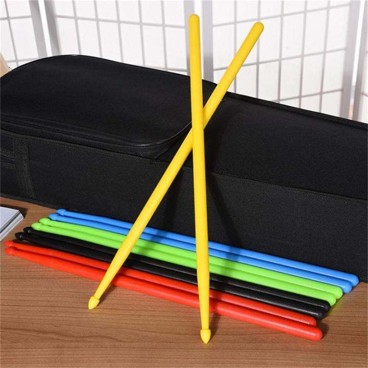 worth-buy-จับคู่ที่มีสีสันกลอง-sticks-กลองไนล่อน-sticks-5a