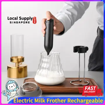 Metal Egg Beater Stand Milk Frother Rack Coffee Frother Holder Eggbeater  Rest