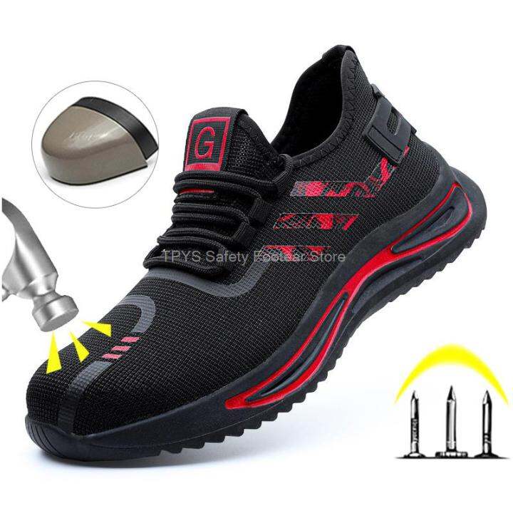 Men's Safety Shoes Insulation 6KV Electric Work Boots Fashion Steel Toe ...