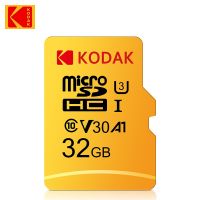 การ์ดความเร็วสูงหน่วยความจำ Kodak ดั้งเดิม32GB A1คลาส10 UHS-I 32GB V30ไมโครการ์ด SD U3ส่งฟรีบัตร TF