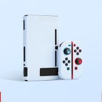 เคสแข็งสำหรับ Nintendo SWITCH Console และ joycon พร้อม 2 Thumb Grip caps