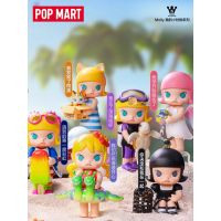 ō【ของแท้】ตุ๊กตาฟิกเกอร์ Molly My Childhood Series Popmart น่ารัก