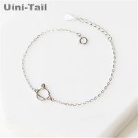 【CW】 Uini Tail hot new design 925 Tibetan silver universe planet bracelet Korea fresh simple GN912