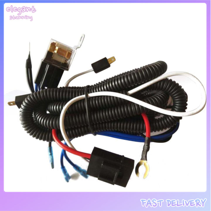 Elegantstunning V A Car Horn Relay Wiring Harness Kit For Grille