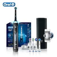 Oral B iBrush 9000 4000 3000 2000 Electric Toothbrush 6 Modes Bluetooth Technology Position Detection Smart Ring Deep Clean Teeth Oral Care for Adults