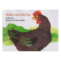 Hattie and the fox Heidi and fox Liao Caixing book list childrens story picture book picture book English Enlightenment English original