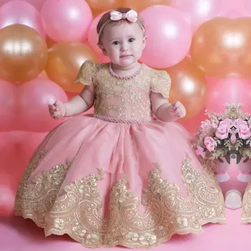 Unbranded Infant 1st Birthday Party Princess Dress Baby Girls India | Ubuy