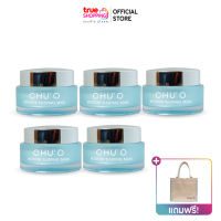 CHU’O Booster Sleeping Mask มาส์กเนื้อเจลสูตรเข้มข้น 30 ml. เซต 5 กระปุก แถมฟรี กระเป๋ากระสอบ By TrueShopping