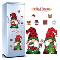 Christmas Fridge Magnet Santa Claus Microwave Oven Dishwasher Door Handle Cover Xmas Christmas Party Decor