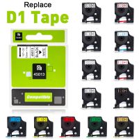 ✺✔ 6/9/12/19/24mm Tape for DYMO D1 Tape 45013 40913 45010 45016 45017 45018 43613 for DYMO Printer LabelManager 160 280 210D PnP