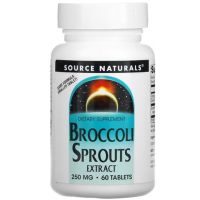 Source Naturals, Broccoli Sprouts Extract, 250 mg, 60 Tablets