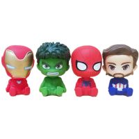 MINIS ภาพยนตร์ ของสะสม อะนิเมะ กัปตันอเมริกา ตกแต่งเค้ก Marvel Avengers สไปเดอร์แมน ฮัลค์ แอ็คชั่นฟิกเกอร์