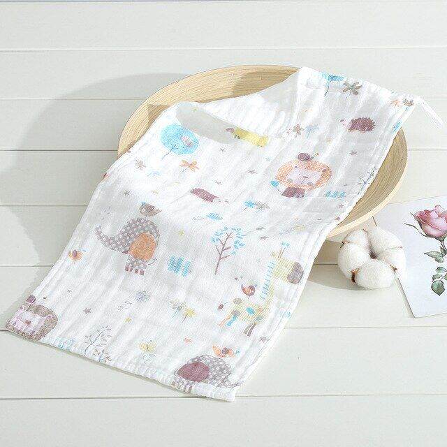 soft-newborn-muslin-handkerchief-infant-cartoon-cotton-feeding-towel-bibs-absorbent-saliva-burp-cloth-baby-stuff-25x25cm