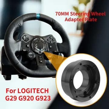 For Logitech G27 G25 Steering Wheel Racing Car Game Modification Steering  Wheel Adapter Plate 70mm