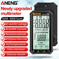 ANENG 620A Digital Multimeter Acdc Ultraportable LCD Display True-RMS Multimeter Auto-Ranging With Amp Volt Ohm Multi Tester