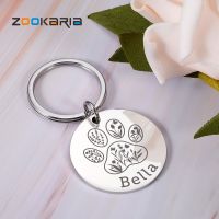 ☃❍卍 Personalized Cat Dog ID Tag Name with Cute Symbols Engraved Front and Back for Custom Pets Collar Anti-Lost Metal Charm