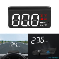 OBD2ในรถยนต์ Head-Up Display Auto Electronics HUD Projector OBDII Display Digital Speedometer Temperature Display Auto Accessories