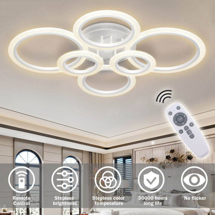 modern-led-ceiling-light-stepless-dimming-remote-control-ceiling-chandelier-for-living-room-bedroom-kitchen-led-lamp