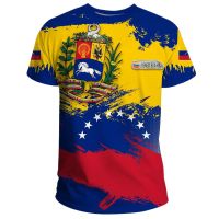 Venezuela เสื้อยืดลายธงชาติเวนิสเสื้อยืดสุดพิเศษฮาโลวีนเสื้อยืดโอเวอร์ไซส์แขนสั้นเสื้อแขนยาวสตรีแฟชั่นลำลอง