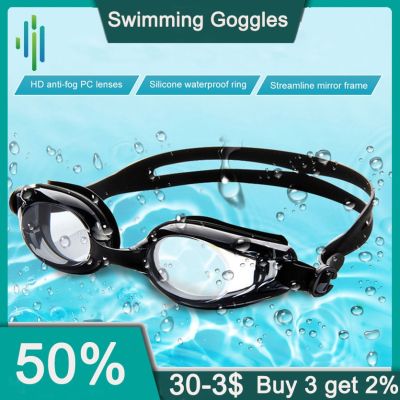 Optical Swimming Goggles Shortsighted Swim Goggles Men Women Myopia Pool Earplug Waterproof Swim Eyewear Anti Fog UV Protection Goggles