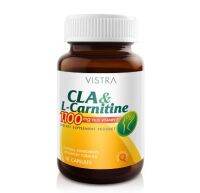 Vistra CLA &amp; L-Carnitine 1100 mg Plus Vit.E 30 caps