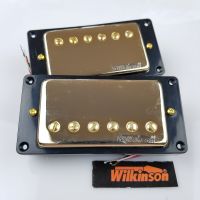 KR-NEW Wilkinson Gold LP SG ES Electric Guitar Humbucker Pickups closed WVC Gold Cover Made In Korea