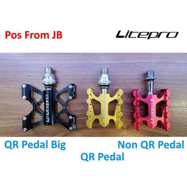 Litepro Qr Pedal And Non Qr Pedal Folding Bike Pedal Lite Pro Quick