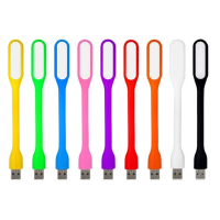 10pce แบบพกพา USB 5โวลต์ LED โคมไฟอ่านหนังสือมินิหนังสือแสงที่มี USB สำหรับธนาคารอำนาจคอมพิวเตอร์หลอดไฟ LED ปกป้องสายตา USB LED แล็ปท็อป