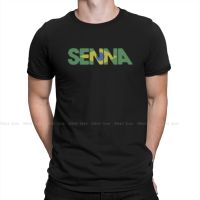 เสื้อทีเชิ้ต Senna ผู้ชาย Ayrton Senna เสื้อยืดแขนสั้นเสื้อยืดคอกลมเสื้อยืดผ้าฝ้ายตลกเสื้อผ้าสำหรับผู้ใหญ่