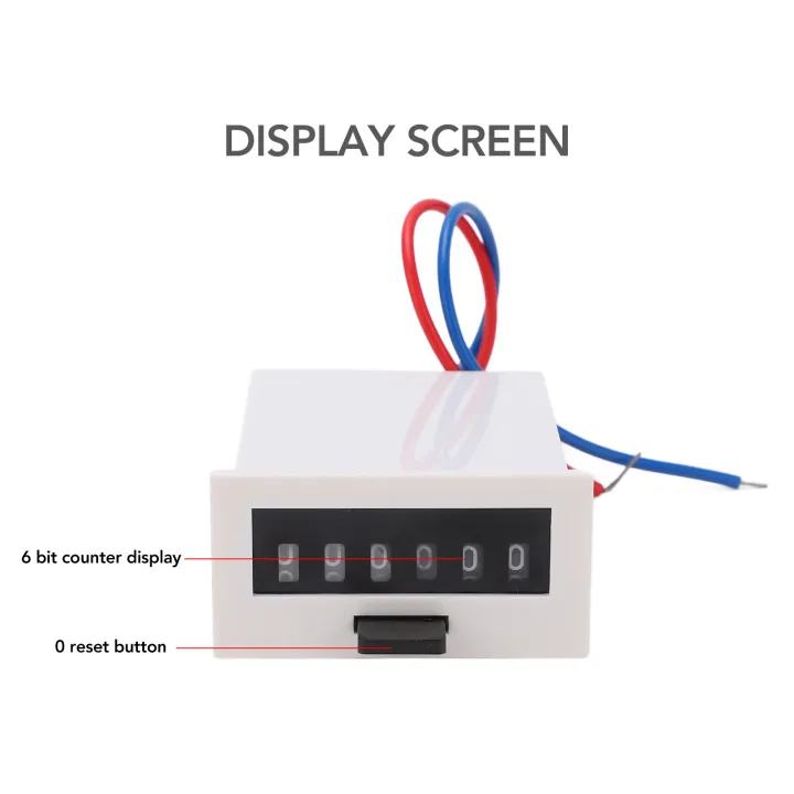 penghitung-getaran-อิเล็กทรอนิกส์เคาน์เตอร์แม่เหล็กไฟฟ้าสารหน่วงไฟ6หลักสำหรับหนังสือวิศวกรรมเคมีเพื่อการเกษตร