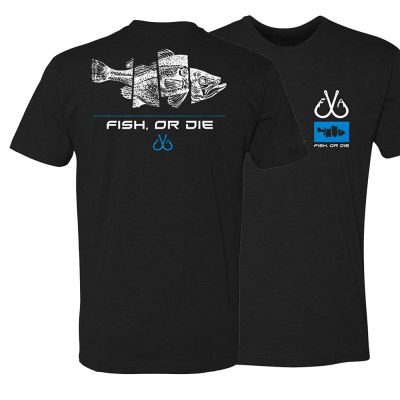 Fish Or Die Fishing Fisherman Gift Tshirt Cotton Mens T New Gift S3Xl