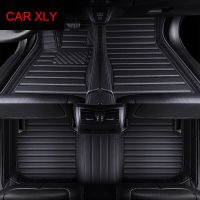 ℡☾ Custom Stripe Car Floor Mats for Renault Talisman 2012-2019 Year Interior Details Auto Accessories Carpet