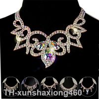 2023✖♝ Rhinestone Necklace Belly Performances Jewelry Gypsy Dancing Accessories Colorful