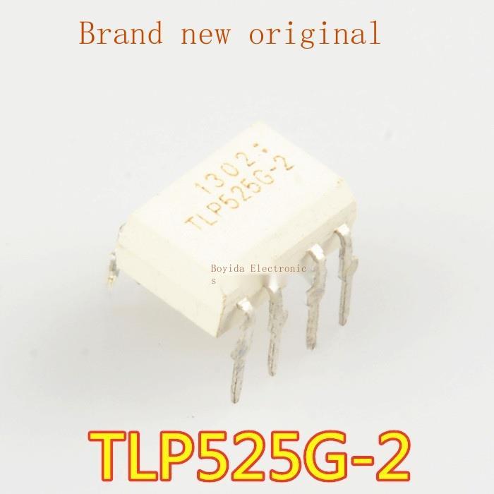 10pcs-ใหม่-original-tlp525g-2-in-line-dip8แบบสองทิศทาง-thyristor-optocoupler-isolator