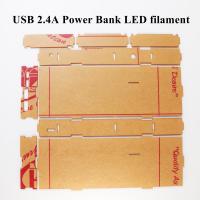 ชุด DIY โคมไฟ Power Bank LED filament แผ่นอะคริลิค