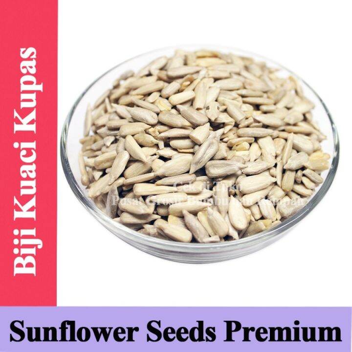 Biji Bunga Matahari Mentah / Raw Sunflower Seed - 250gram | Lazada ...