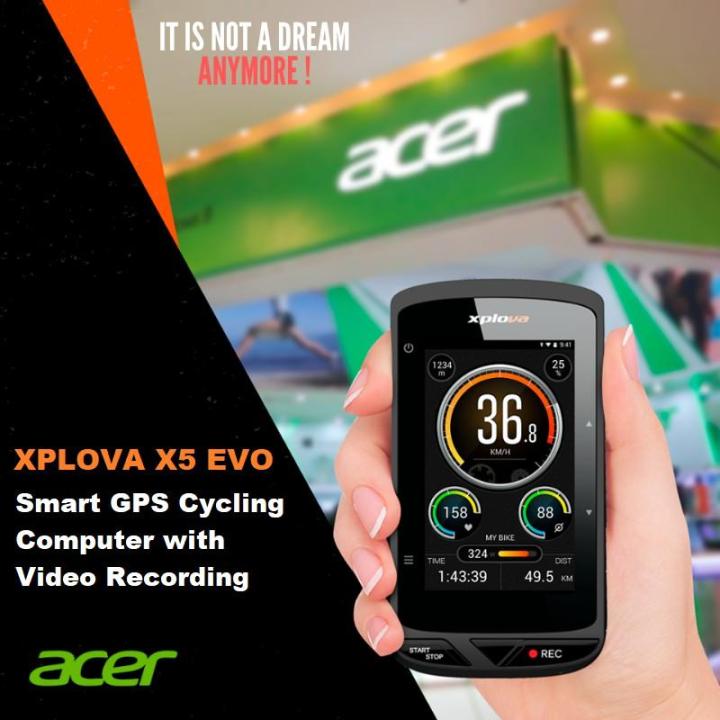 Xplova x5 evo gps deals cycling computer