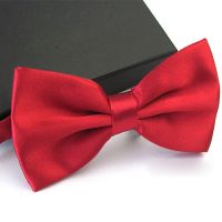 Pajarita de negocios para hombre corbata de Color sólido pajarita de boda para niño corbata de camisa de vestir para hombre corbatas de mariposa para hombre