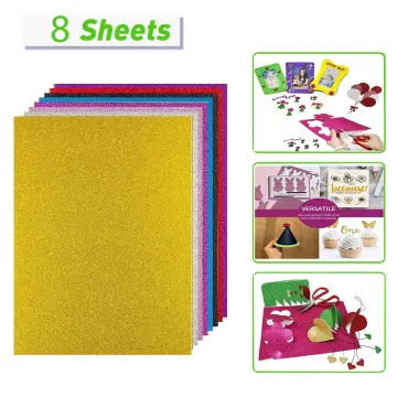 30 Piece Metallic Holographic Cardstock Shiny Fluorescent A4 Thick