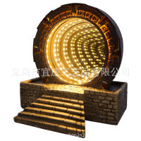 [In stock]2022 Atlantis Stargate Night Light สร้างสรรค์สามมิติ led 3D คืนแสงเครื่องประดับ