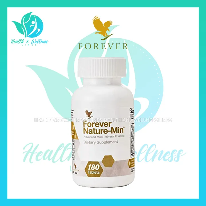 Forever Naturemin (180 Tablets) (174 g) (1 Pc) Mineral Food Supplement