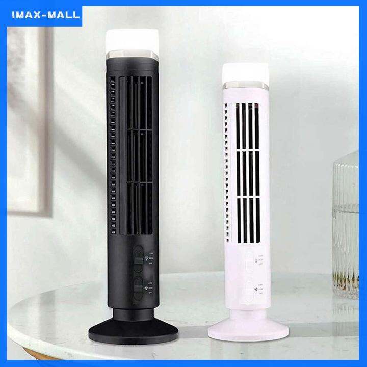 Air conditioner bladeless tower fan home air cooler with LED light Lazada