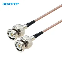 【YF】 RG316 Cable BNC Male to Plug Connector HD-SDI RF Coaxial Coax Antenna Pigtail Jumper 50 Ohm Adapter