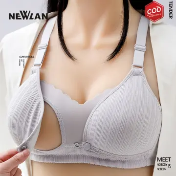 Wireless Maternity Bra Front Open Gather Together Prevent Sagging Seamless  3D Breathable Comfortable Breastfeeding Bras Push Up