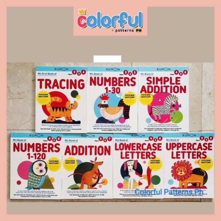 Kumon Workbook Beginners Tracing Alphabets and Numbers Lazada PH