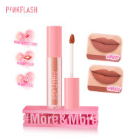 PINKFLASH More&amp;More Transferproof Max Liquid Matte Lipstick Non-stick cup Mask-proof Kissproof Zero Wear High Pigment  Moisture Waterproof